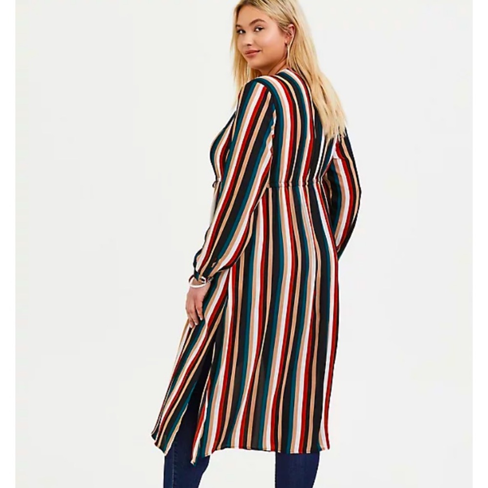 TORRID plus size MULTI COLOR KIMONO/DUSTER